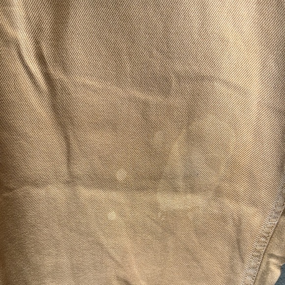 Monki EU brand jeans, women size 12, yellowish tan color, unfortunate st… - Picture 10 of 12